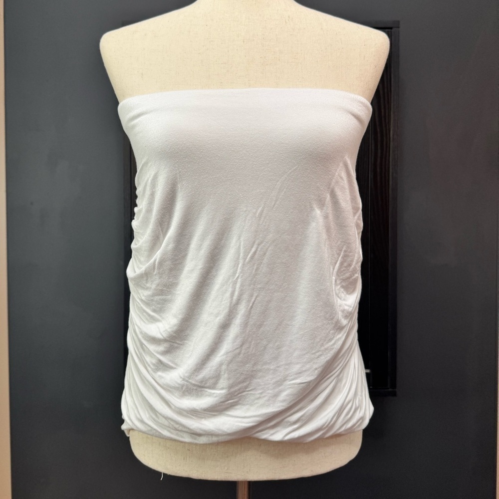 Missguided Ruched Strapless top, Size 10